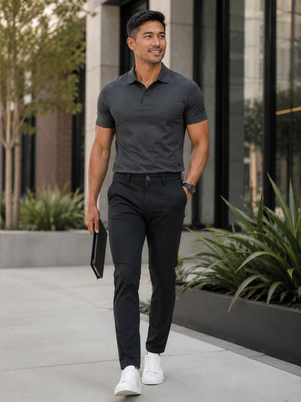 Lululemon Commission Pant Slim Warpstreme Black Mens 29x31 Stretch